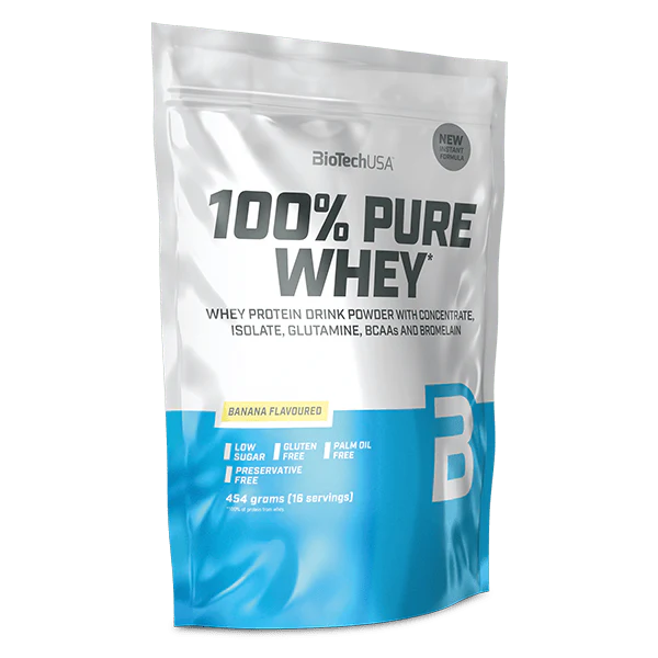 100% Pure Whey - 454 g (Auslaufprodukt) - Image 4