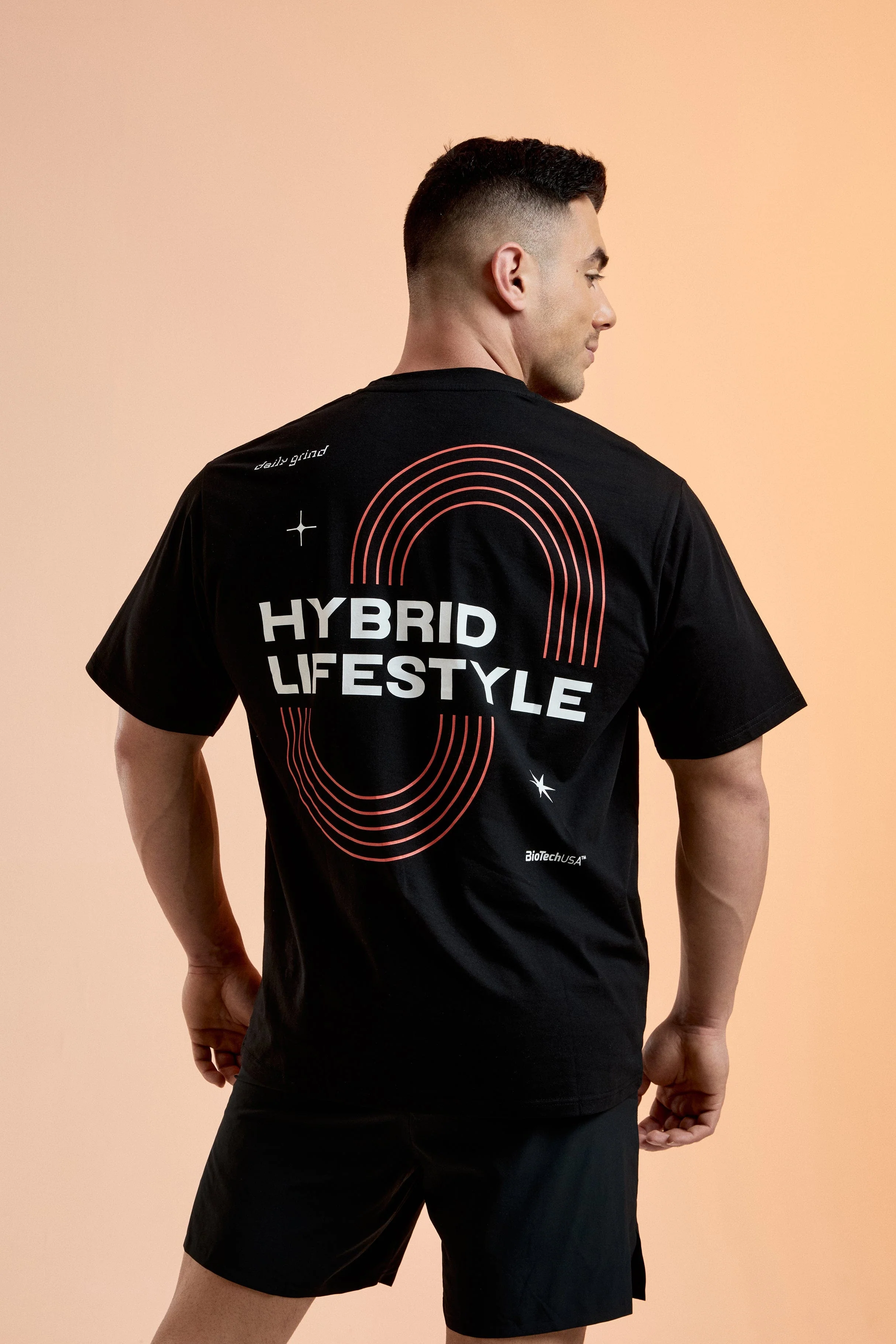 HYBRID Lifestyle Herren-T-Shirt - Image 2