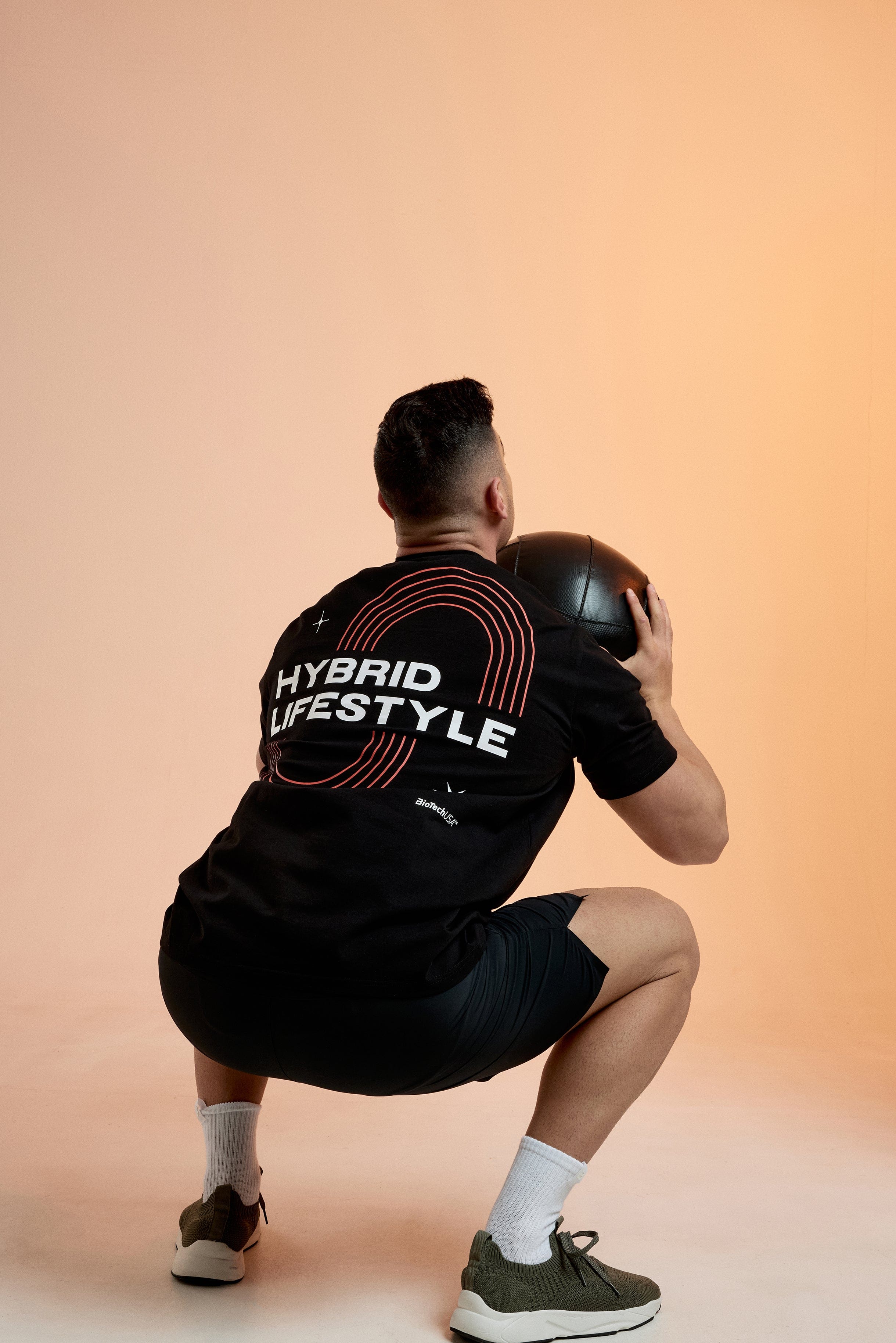 HYBRID Lifestyle Herren-T-Shirt - Image 3