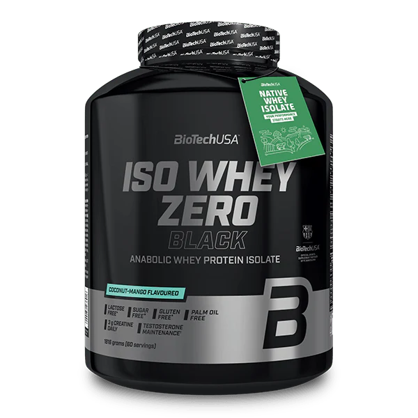 Iso Whey Zero Black Getränkepulver auf Basis von Molkeproteinisolat - 1816 g - Image 4