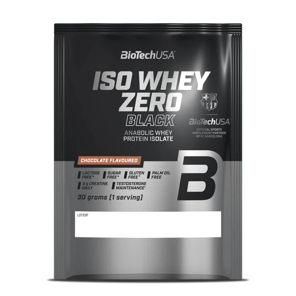 Iso Whey Zero Black Getränkepulver auf Basis von Molkeproteinisolat - 30 g - Image 2