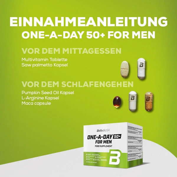 One-A-Day 50+ For Men - 30 Päckchen - Image 2