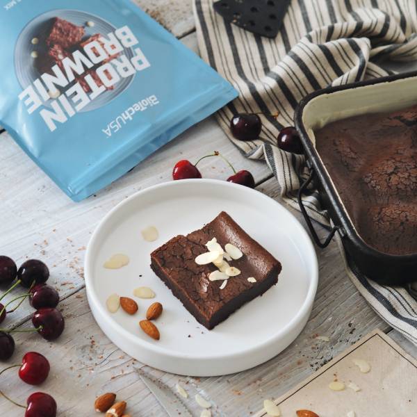 Protein Brownie Basispulver - 600 g - Image 4